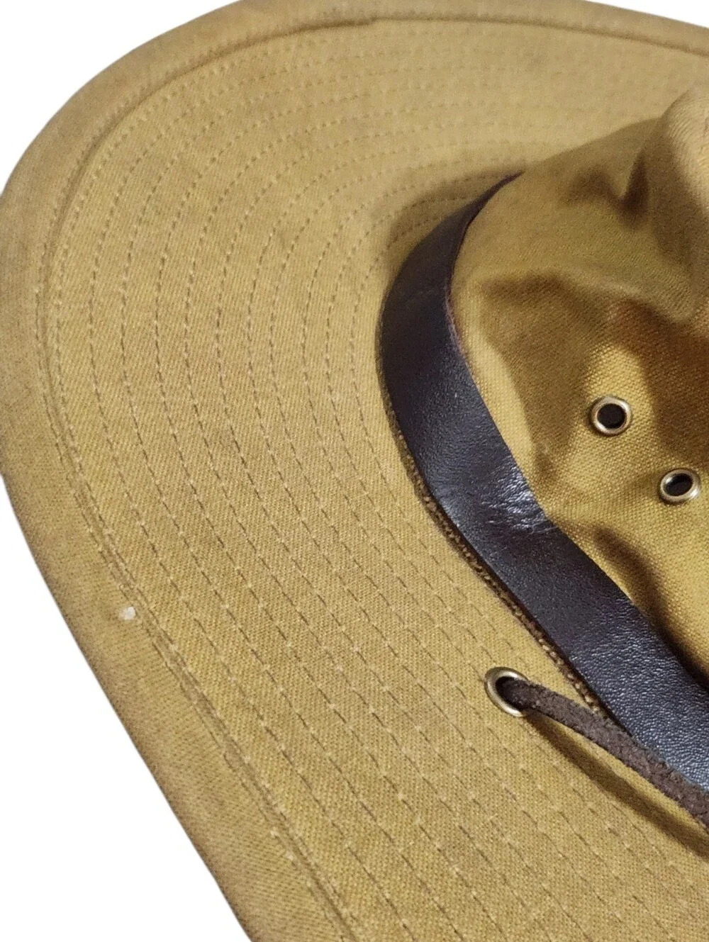 Filson Tin Bush Packer Hat Dark Tan Boonie Safari Outdoor Heritage Hiking